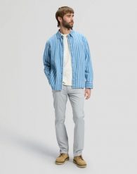 MESKIE SPODNIE LEE DAREN DRIZZLE 112376363. Spodnie materiałowe Lee, l, bez wzorów, z materiału. Za 219.99 zł.