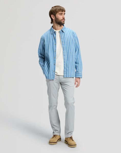 MESKIE SPODNIE LEE DAREN DRIZZLE 112376363. Spodnie materiałowe Lee, l, bez wzorów, z materiału. Za 219.99 zł.