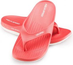 Klapki basenowe japonki Aqua Speed Alcano. Brązowe klapki Aqua-Speed, z materiału. Za 62.99 zł.