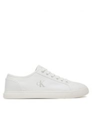 Calvin Klein Jeans Tenisówki Ess Vulc Low Mg Canvas YM0YM01209 Biały. Białe trampki Calvin Klein Jeans, m, bez wzorów, bez zapięcia. Za 169.99 zł.