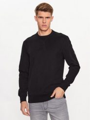 Calvin Klein Jeans Bluza J30J323426 Czarny Regular Fit. Czarne bluzy Calvin Klein Jeans, m, bez wzorów, z bawełny, bez kaptura. Za 259.99 zł.