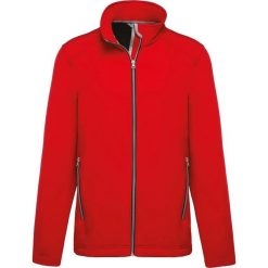 Kurtka Kariban Softshell 2 Couches. Czerwone kurtki KARIBAN, l, bez wzorów, z elastanu, bez kaptura. Za 166.50 zł.
