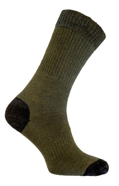 Skarpety myśliwskie unisex Tagart TRAPER PRO zimowe wzmocnione kevlarem. Zielone skarpety TAGART, bez wzorów, z elastanu. Za 59.00 zł.