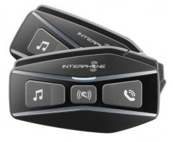 Intercom motocyklowy INTERPHONE U-COM 16, komplet na 2 kaski. Słuchawki bezprzewodowe Interphone. Za 2,114.99 zł.