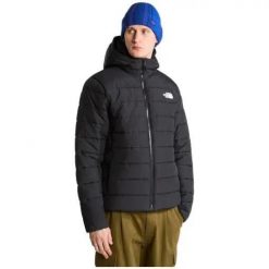Kurtka turystyczna zimowa męska The North Face M Aconcagua Hooded Jacket. Czarne kurtki The North Face, na zimę, m, bez wzorów, z materiału, bez kaptura. Za 793.00 zł.