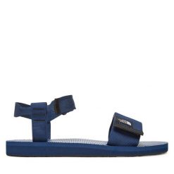 Sandały The North Face. Niebieskie sandały The North Face, bez zapięcia. Za 229.99 zł.