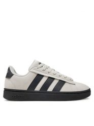 Adidas Sneakersy Grand Court Alpha 00S IH1287 Szary. Szare buty sportowe casual Adidas, bez wzorów, ze skóry, bez zapięcia. Za 369.99 zł.