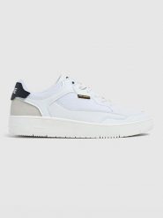 PME Legend Skórzane sneakersy w kolorze białym rozmiar: 46. Białe buty sportowe casual PME Legend, bez wzorów, bez zapięcia. Za 250.35 zł.