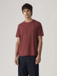 Levi's Koszulka w kolorze bordowym rozmiar: L. Czerwone bezrękawniki Levi's®, l, bez wzorów, z bawełny, bez kołnierzyka, bez ramiączek. Za 69.45 zł.