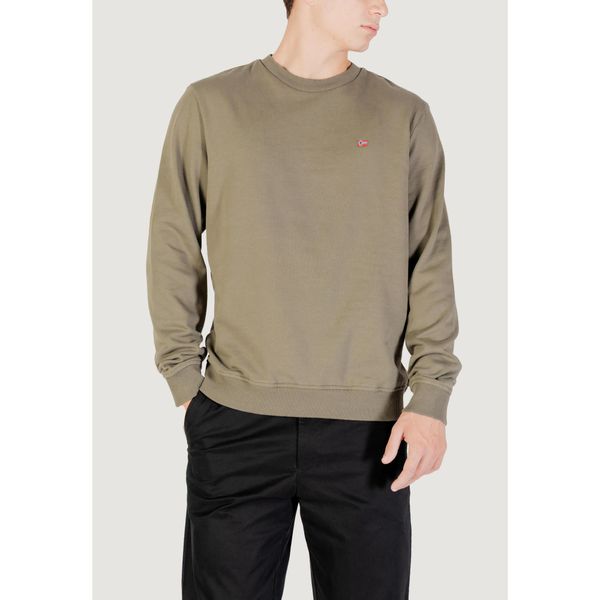Bluza Mężczyzna NAPAPIJRI BALIS CREW 1. Zielone bluzy Napapijri, m, bez wzorów, z bawełny, bez kaptura. W wyprzedaży za 309.35 zł.