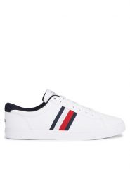 Tommy Hilfiger Tenisówki Iconic Vulc Stripes Mesh FM0FM05072 Biały. Białe trampki Tommy Hilfiger, m, bez wzorów, bez zapięcia. Za 329.99 zł.