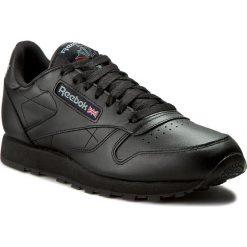Buty Reebok - Cl Lthr 2267 Black. Czarne buty sportowe casual Reebok, bez wzorów, z materiału, bez zapięcia. W wyprzedaży za 279.00 zł.