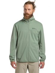 Jack Wolfskin Kurtka softshellowa "Feldberg" w kolorze zielonym rozmiar: XXL. Zielone kurtki outdoor i hardshell Jack Wolfskin, xxl, bez wzorów, bez kaptura. Za 274.24 zł.