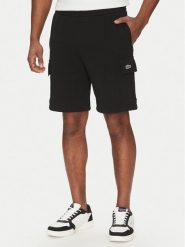 Lacoste Szorty sportowe GH9743 Czarny Regular Fit. Czarne krótkie spodenki sportowe LACOSTE, m, bez wzorów, z bawełny. Za 289.99 zł.