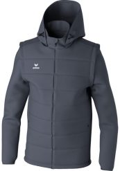 Kurtka wodoodporna Erima Team. Czarne kurtki Erima, s, bez wzorów, z materiału, bez kaptura. Za 368.00 zł.