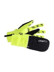 Craft Rękawiczki funkcyjne "Adv Hybrid Weather" w kolorze żółtym rozmiar: L. Żółte rękawiczki Craft, bez wzorów, z materiału. Za 94.95 zł.