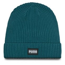 Czapka Puma. Zielone czapki zimowe Puma, bez wzorów. Za 99.99 zł.