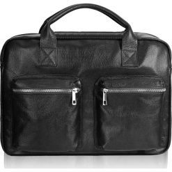 Torba męska skórzana TIZANO TM03 czarna. Czarne torby na laptopa TIZANO. Za 384.00 zł.