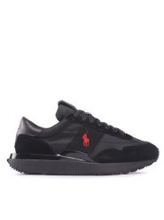 Polo Ralph Lauren Sneakersy Train 89 809878008005 Czarny. Czarne buty sportowe casual Polo Ralph Lauren, bez wzorów, z materiału, bez zapięcia. Za 569.99 zł.