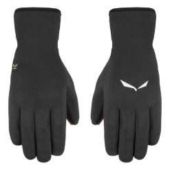 Rękawiczki unisex Salewa ORTLES PL czarne 00-0000028216_0910 r XXL. Czarne rękawiczki Salewa, bez wzorów, ze skóry. Za 246.94 zł.