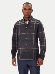 Barbour Koszula Dunoon MSH4980GY38 Szary Regular Fit. Szare koszule Barbour, m, bez wzorów, z bawełny, bez kołnierzyka, bez ramiączek. Za 419.99 zł.