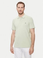 Selected Homme Polo 16087839 Zielony Regular Fit. Zielone koszulki polo Selected Homme, m, bez wzorów, z bawełny, bez kołnierzyka, bez ramiączek. Za 89.99 zł.