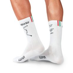 Skarpety Kolarskie LUXA Stelvio. Białe skarpety LUXA, bez wzorów, z elastanu. Za 69.00 zł.