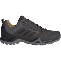 Szare Buty trekkingowe adidas Terrex AX3 Gtx M BC0517. Szare trekkingi Adidas, bez wzorów, z gore-texu, bez zapięcia. W wyprzedaży za 529.00 zł.