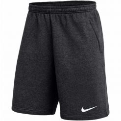 Spodenki krótkie męskie Nike Park 26 Fleece. Czarne szorty Nike, m, bez wzorów, z bawełny, sportowe. Za 141.99 zł.