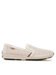 Pikolinos Półbuty 09Z-3100 Biały. Białe eleganckie półbuty Pikolinos, bez wzorów, ze skóry, bez obcasa, bez zapięcia. Za 389.99 zł.