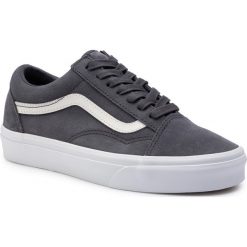 Sneakersy VANS - Old Skool VN0A38G1VKE1 (Soft Euede) Ebony/True White. Szare buty sportowe casual Vans, bez wzorów, z materiału. Za 339.00 zł.