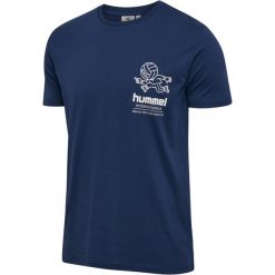 Koszulka Hummel Pulse. Niebieskie t-shirty sportowe Hummel, bez wzorów, bez ramiączek, na fitness i siłownię. Za 179.50 zł.