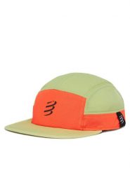 Compressport Czapka z daszkiem XHWU7926042TU Zielony. Zielone czapki z daszkiem Compressport, bez wzorów, z materiału. Za 139.99 zł.