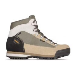 Buty trekkingowe dla dorosłych AKU Ultra Light Original Gore-Tex Vibram. Brązowe trekkingi Aku, bez wzorów, z gore-texu, bez zapięcia. Za 579.70 zł.