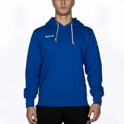 Niebieska Bluza Errea Warren Dorosłych. Niebieskie bluzy z kapturem ERREA, m, bez wzorów, z bawełny, z kapturem. Za 223.99 zł.