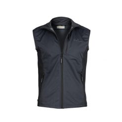 Kamizelka softshell męska Rapid. Szare kurtki softshell Bergson, m, bez wzorów, z softshellu, bez kaptura. Za 189.00 zł.