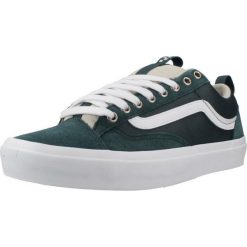 Buty VANS SKATE OLD Zielony. Zielone buty trekkingowe Vans, bez wzorów, ze skóry, bez zapięcia. Za 390.99 zł.