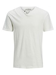 Jack & Jones Koszulka "Ben" w kolorze białym rozmiar: XL. Białe bezrękawniki Jack & Jones, xl, bez wzorów, z bawełny, bez kołnierzyka, bez ramiączek. Za 52.79 zł.
