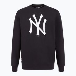 Bluza męska New Era NOS MLB Regular Crew Nneck New York Yankees. Niebieskie bluzy New Era, m, bez wzorów, bez kaptura. Za 209.99 zł.