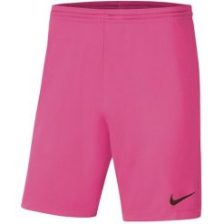 Spodenki krótkie męskie Nike Dry Park III NB K. Czerwone szorty Nike, m, bez wzorów, z poliesteru, sportowe. Za 66.99 zł.