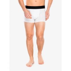Bokserki termoaktywne męskie Sensor Merino Cordura Boxers. Białe bokserki Sensor, m, bez wzorów. Za 144.99 zł.