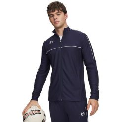 Under Armour Męska Kurtka Treningowa Challenger Track Jacket 6014168. Białe kurtki Under Armour, l, bez wzorów, z materiału, z kapturem. Za 303.30 zł.