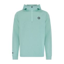 Męska Hoodie Essential - Miętowa. Zielone bluzy KEADA SPORTS, m, bez wzorów, bez kaptura. Za 255.00 zł.