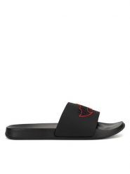 Batman Klapki AW24-143WBBAT Czarny. Czarne klapki batman, z materiału. Za 69.99 zł.