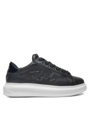KARL LAGERFELD Sneakersy Kapri KL52511K Czarny. Czarne buty sportowe casual KARL LAGERFELD, bez wzorów, ze skóry, bez zapięcia. Za 539.99 zł.