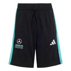 Szorty Mercedes - Amg Petronas Formula 1 Team Dna. Czarne szorty Adidas, bez wzorów, sportowe. Za 179.00 zł.