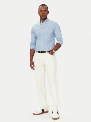 Polo Ralph Lauren Koszula 710804257509 Niebieski jasny Regular Fit. Niebieskie koszule Polo Ralph Lauren, l, bez wzorów, z bawełny, bez kołnierzyka, bez ramiączek. Za 689.99 zł.
