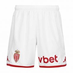 Szorty AS Monaco Kombat Ryder Pro 2023/24. Białe szorty Kappa, bez wzorów, sportowe. Za 263.00 zł.