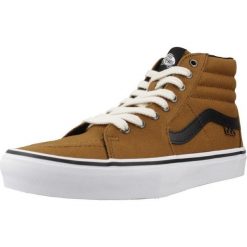 Buty VANS SKATE SK8-HI Brązowy. Brązowe buty sportowe casual Vans, bez wzorów, z tkaniny, bez zapięcia. W wyprzedaży za 315.75 zł.