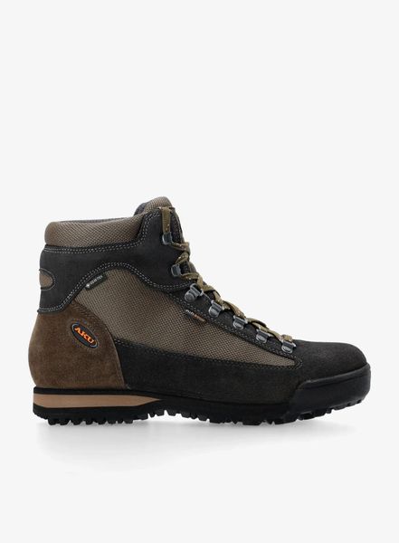 Buty trekkingowe męskie AKU Slope GTX. Zielone buty turystyczne Aku, na jesień, bez wzorów, z gore-texu, przed kolano, bez zapięcia, trekkingowe, gore-tex. Za 879.99 zł.